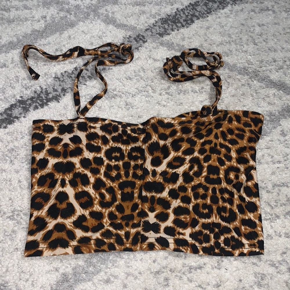 Cheetah top from SHEIN